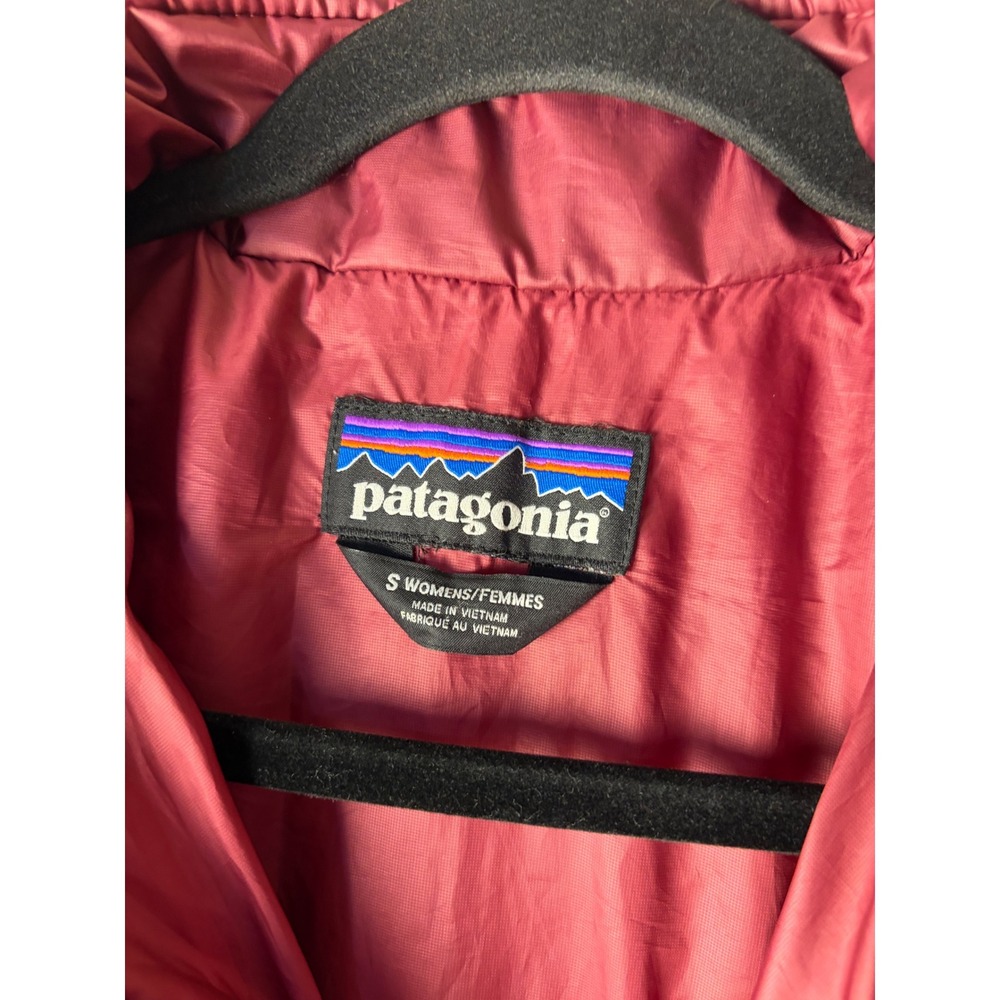 Patagonia Women's Nano Puff Jacket Small S Arrow Red EUC Puffer Full Zip 84217 - Picture 3 of 14